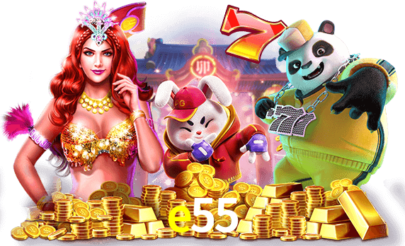 jogue em caça-níqueis ricos na e55